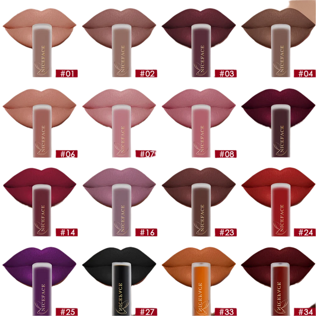 Velvet Matte Liquid Lipsticks