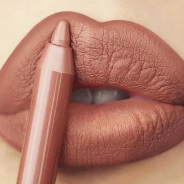 12 Colors Nude Lipstick Pencil