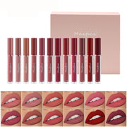 6PC Matte Velvet Lip Gloss Set