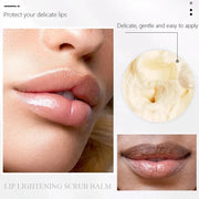 Lip Lightening Scrub Balm for Dark Lips