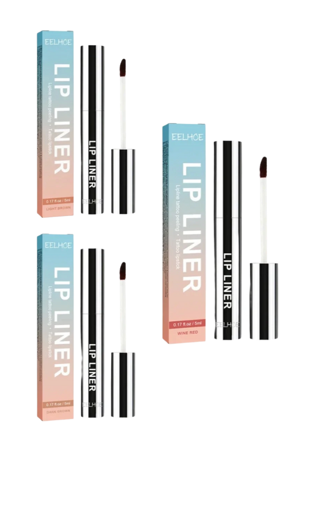 Peel-Off Lip Liner for Waterproof and Long-Lasting Lip Color