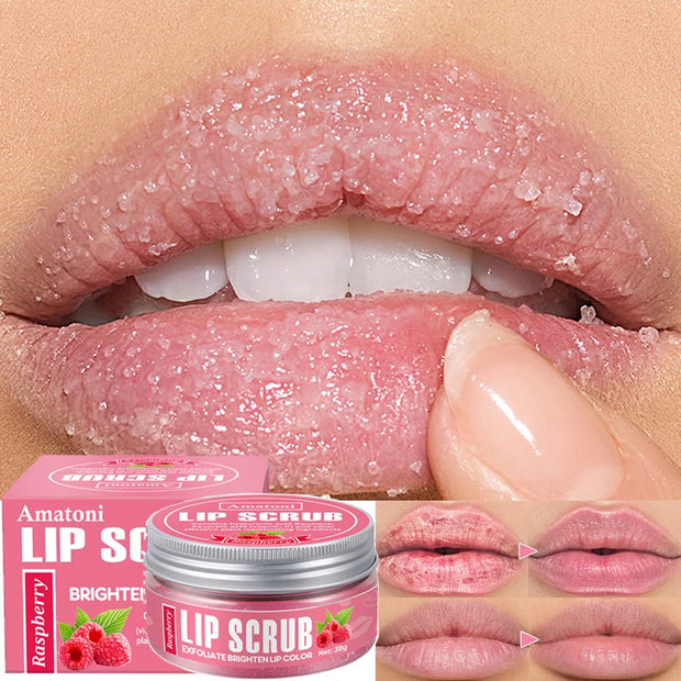 Fruit Flavor Exfoliating Lip Care Scrub