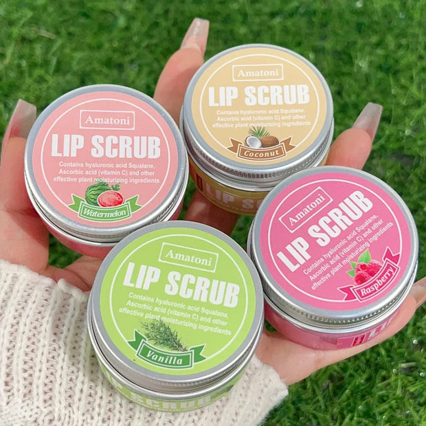 Fruit Flavor Exfoliating Lip Care Scrub