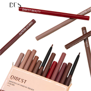 12Pcs/Set Waterproof Pencil Lipstick