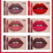 12 Colors Nude Lipstick Pencil